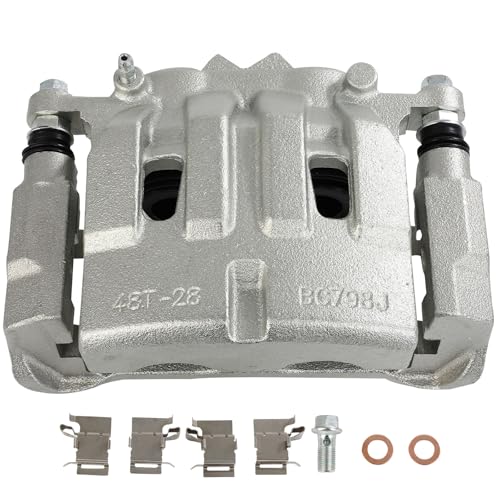Image of SCITOO Front Right Brake Caliper With Bracket 18B5509 Compatible For Jeep For Cherokee 2014-2022