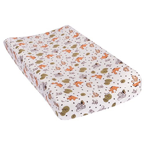 Trend Lab Friendly Forest Deluxe Flannel Changing Pad Cover
