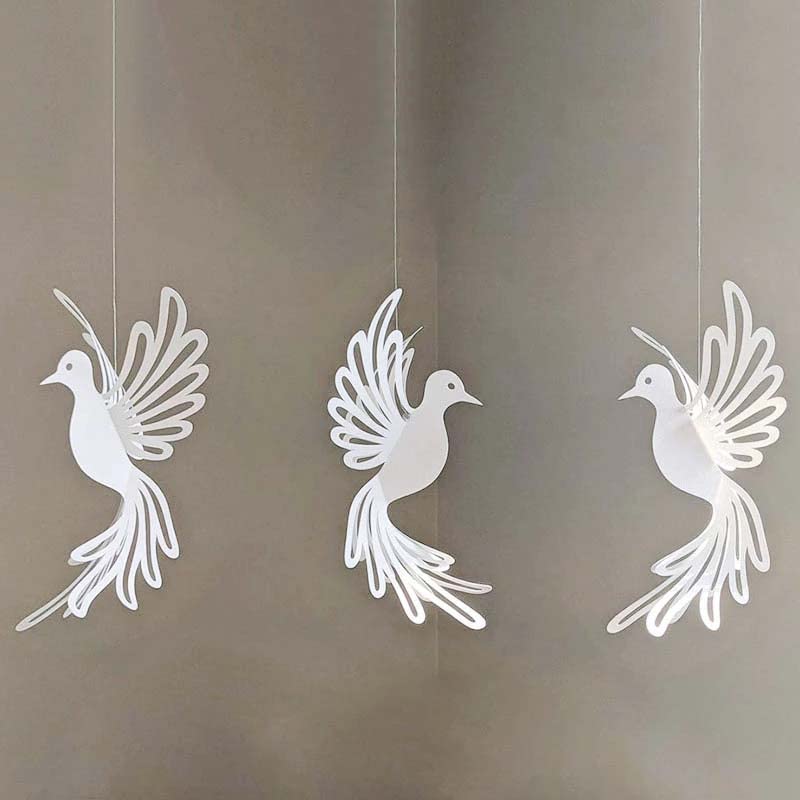 Fustelle Metalliche Per Scrapbooking – Uccellini Su Ramo E Pesce, Set Da Taglio E Goffratura Fai-da-Te, 10,7x12,4 Cm