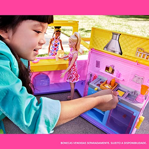 Barbie Profissões Veículo de Brinquedo Caminhão de Limonada para crianças a partir de 3 anos