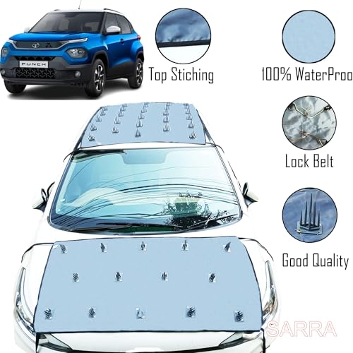Image of SARRA Permium Quality Car Protection Covers from Dog /Monkey Sitting On The Top of The Car Or On Bonnet (Pack of 2 -)(1 Big and 1 Small)