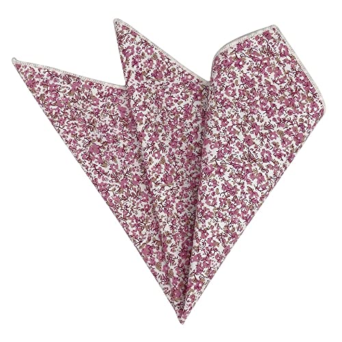 Image of Kebocis Men's Floral Pocket Square Handkerchief for Men