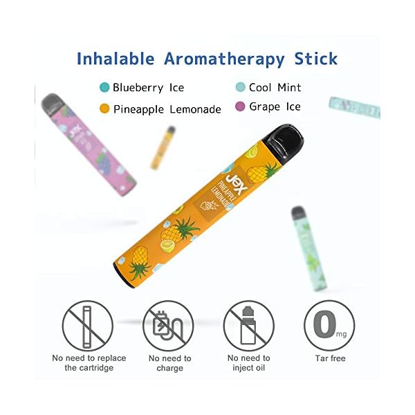 JEX inhalierbarer Aromatherapie-Diffusor-Stick Persönlicher tragbarer Diffusor für ätherische Öle Elektrischer… – Bild 6