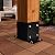 4 x 4 Post Base 2 PCS,Inner Size 3.6"x3.6"Deck Post Base,Heavy Duty Metal Black Powder Coated Post Brackets,for Pavilion Deck Railing Support Deck Base Plate, Support Bolt Down
