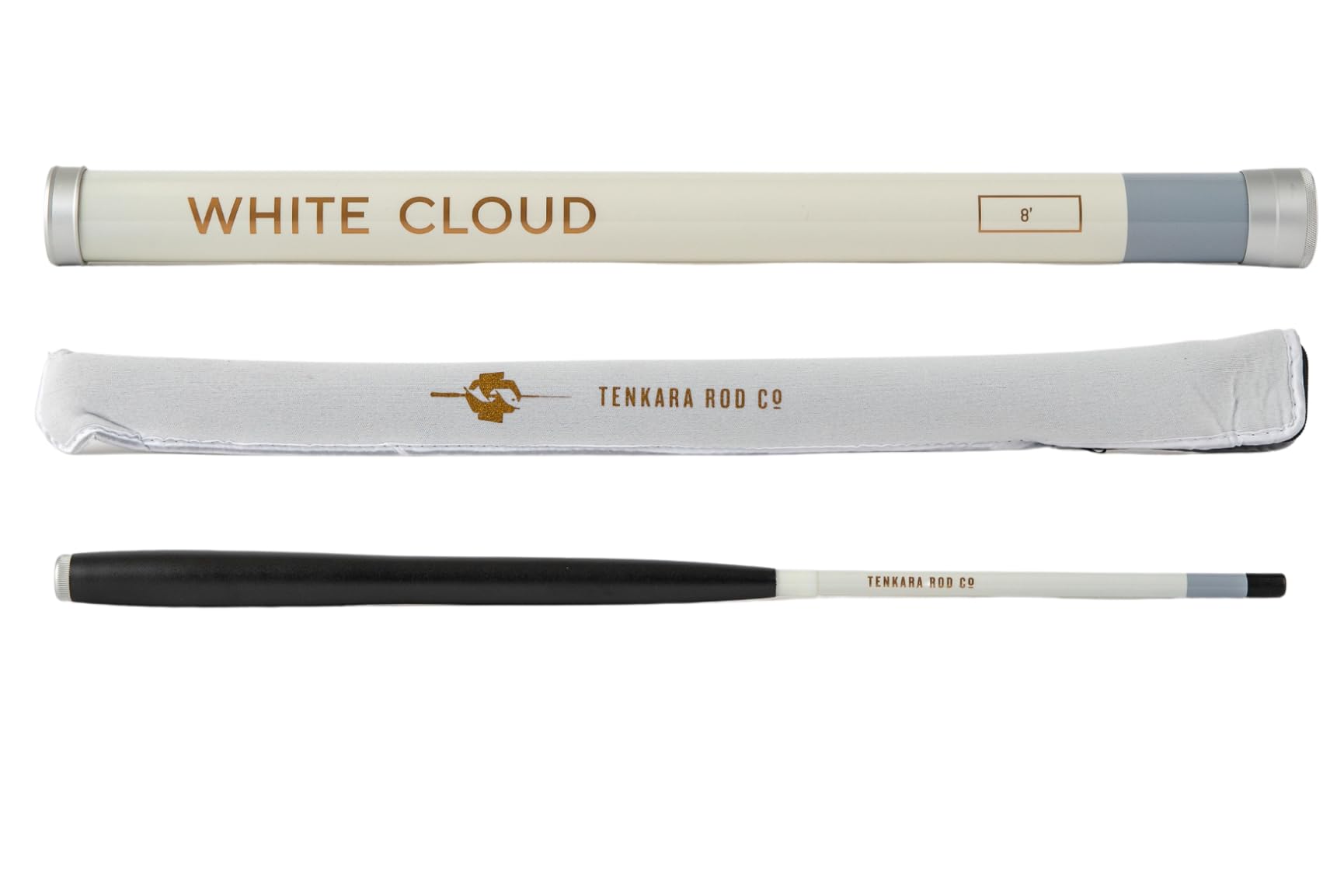 Tenkara Rod Co. White Cloud Rod - Ultra Lightweight Portable Tenkara Fly Fishing Rod 8ft. Length 2.1 Ounces Small Stream