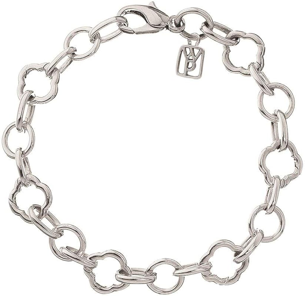Details more than 77 silver link charm bracelet latest POPPY