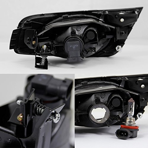 AKKON - For Honda Odyssey SUV Bumper Driving Smoke Fog Lights JDM Driver/Passenger Lamps Wiring/Switch/Bracket