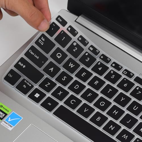 Protector de teclado para laptop ASUS Vivobook 15.6" negro miniatura 2