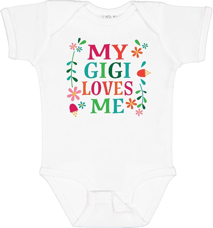 inktastic My Gigi Loves Me - Body para bebé