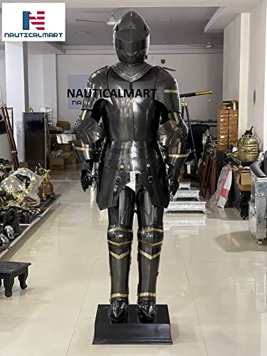 NauticalMart Medieval Knight Suit of Armor 15th Century Fully Articulated Larp Armor Suit