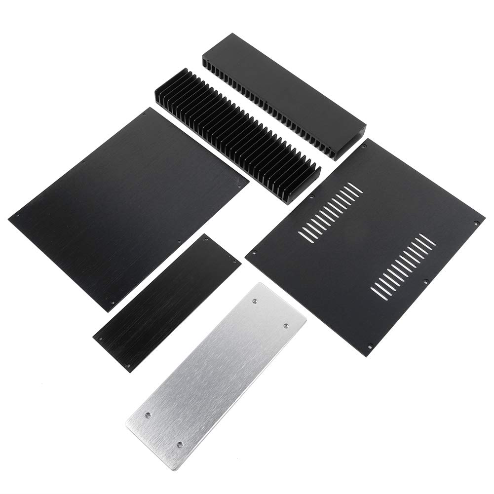 WA92 Aluminum Alloy Amplifier Case Chassis Box TV Video Audio Parts for Amplification Devices