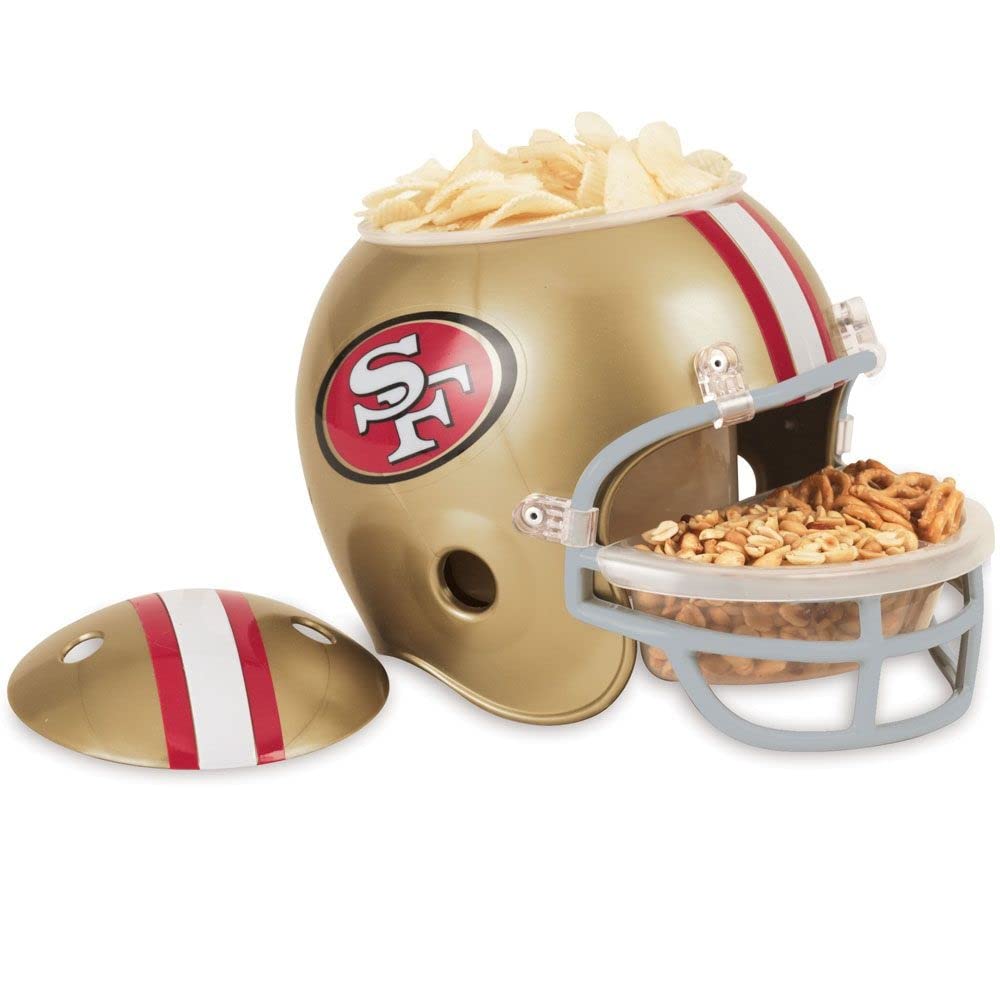 WinCraft Casque NFL avec Coques pour apéritifs et collations