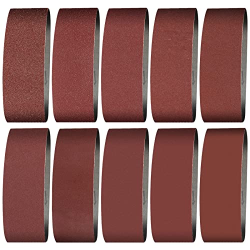 XCAN 5Tlg. Schleifband Set 30x533 mm Körnung 40-240 Bandschleifer Schleifbänder XCAN 5Tlg. Schleifband Set 30x533 mm Körnung 40-240 Bandschleifer Schleifbänder