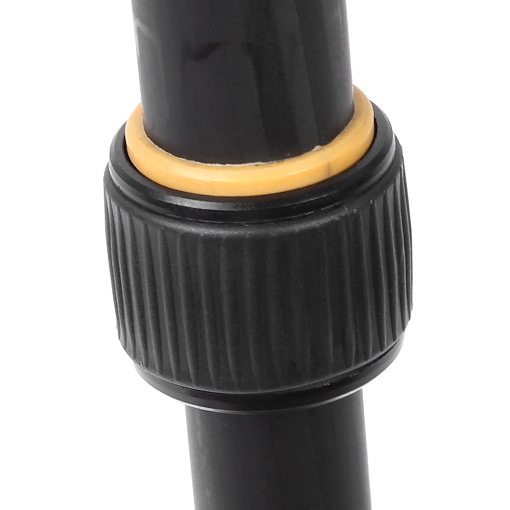 ZOMEI Q666C Monopod z Włókna Węglowego Statyw do Fotografii Podróżniczej DSLR Przenośny 5 Sekcji Czarny 13,8 Cala do Przechowywania