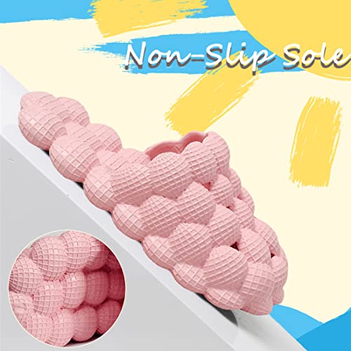Fiedaz Women Men Funny Lychee Bubble Slides Kids Boys Girls Slides Quick-Drying Shower Slides Home Non-Slip Slippers Soft Bathroom Slides2