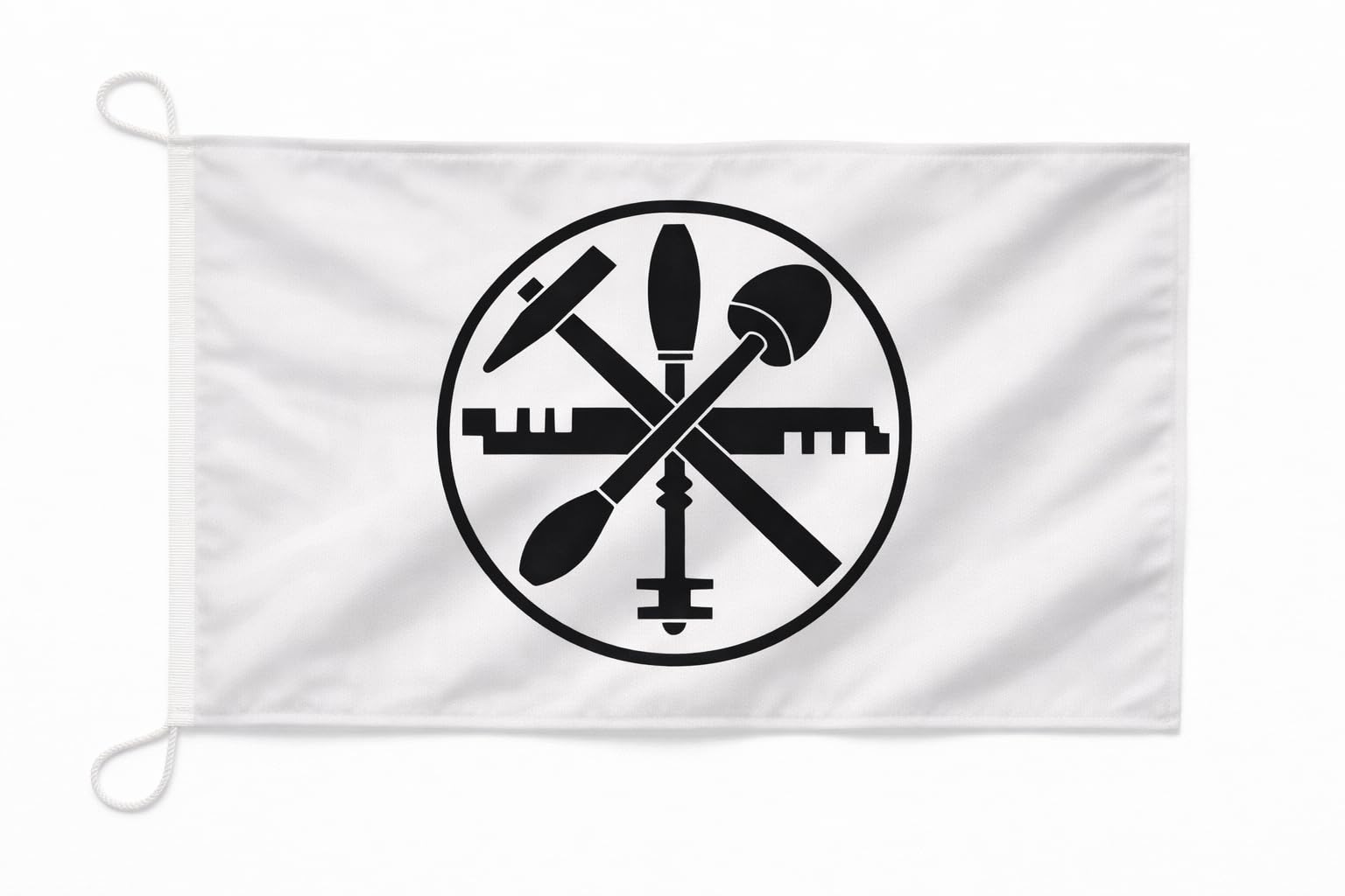Drapeau de bateau ultra en verre pour régates et sorties en mer