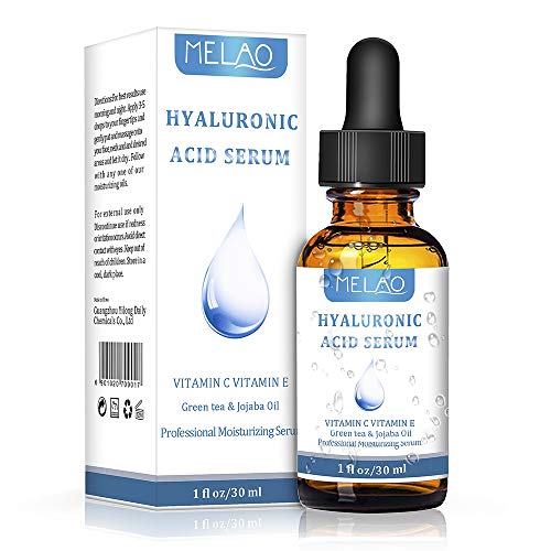 Hyaluronic Acid Serum - Face Serum with Vitamin C & E Serum for Anti Aging/Wrinkle, Fine Lines, Dark Spot & Acne Serum for women & Men for Dry, Oily, Mature Skin (30ml)