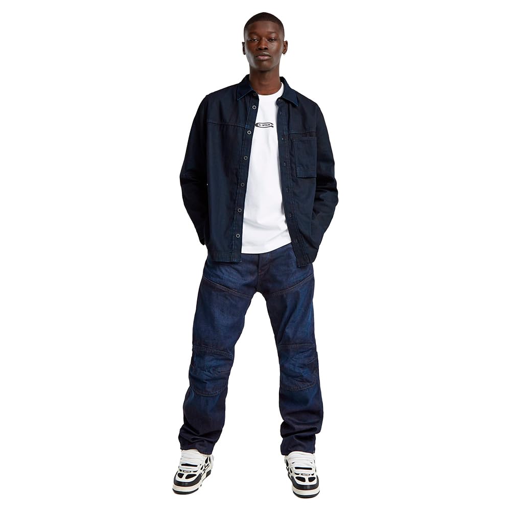 G-STAR Koszulka Mężczyźni Koszula Z 1 Kieszenią Regular Denim