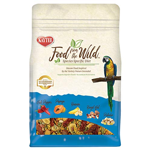 Kaytee Food from The Wild Natural Pet Macaw Bird Food 2.5 Pound