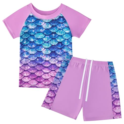 Maillot de bain sirène pour fille confortable qui ne pique pas la peau