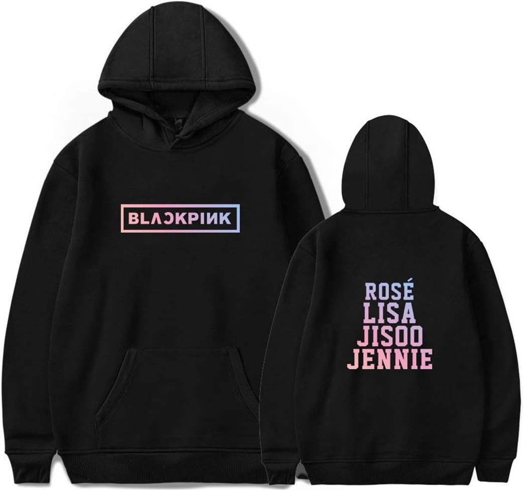 igyuan Blackpink Hoodies Sweatshirts Jisoo Jennie Rosé Lisa