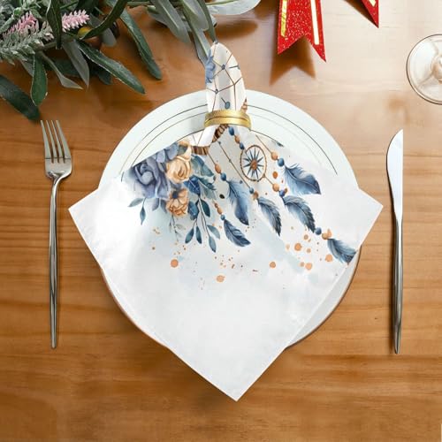 Servilletas de Tela Boho Floral Juego x6 miniatura 3