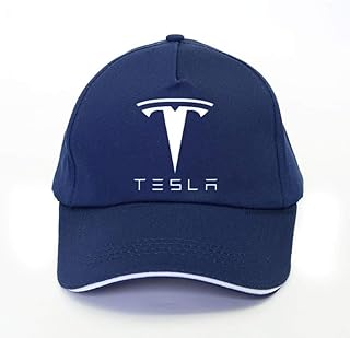 Fashion Car Tesla Berretto da Baseball Uomo Cappellino Snapback per Uomo Donna Unisex Tesla Berretto da Baseball per Uomo Car Fans Cappelli