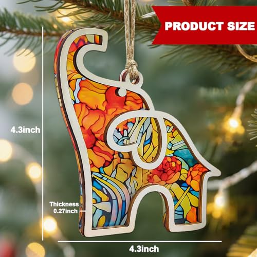 Elephant Friendship Ornament with Story Card - Use code VENNO59J - Image 5