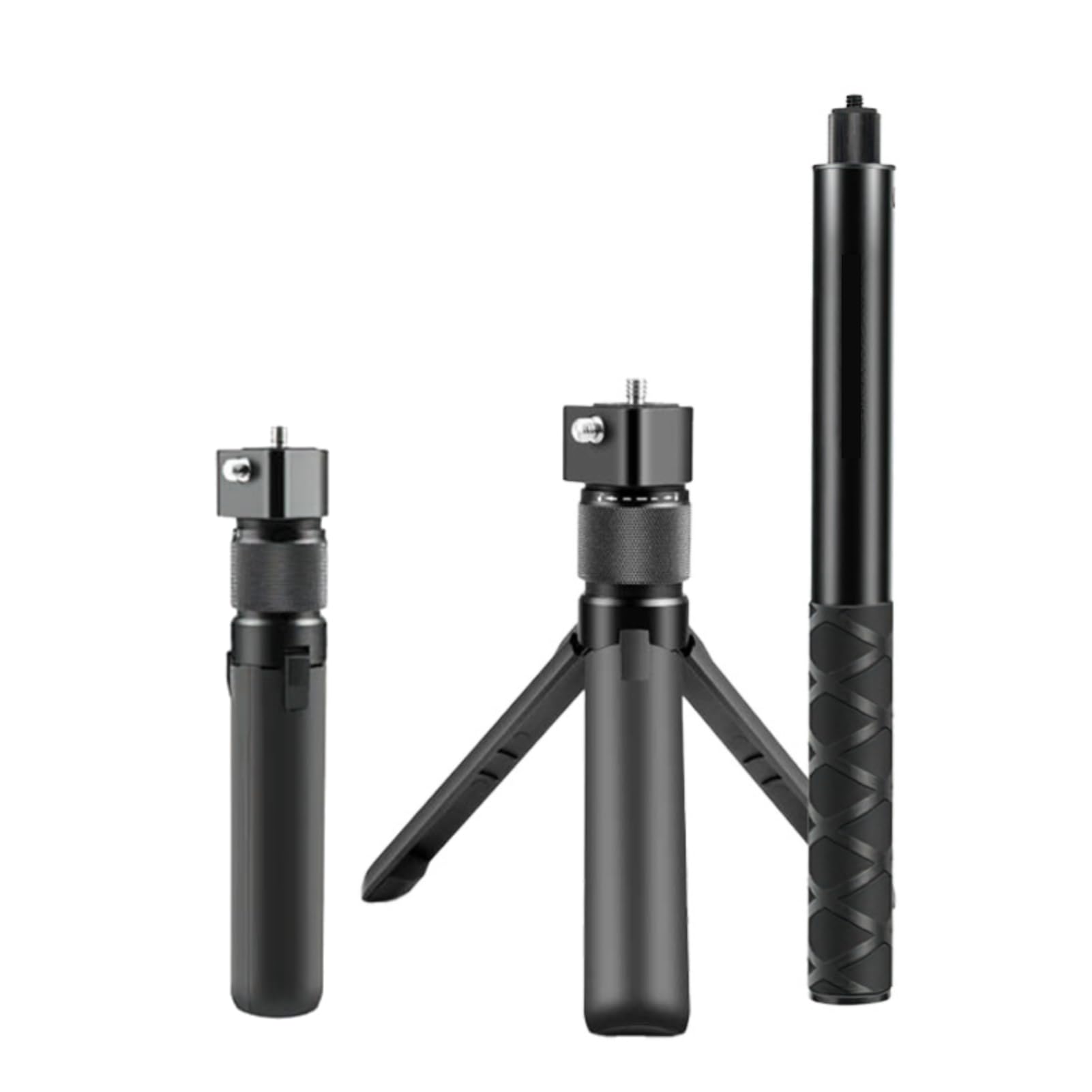 Asta Da Selfie Invisibile E Treppiede Per Fotocamere 360° (X4, X3, ONE X2, ONE RS) - In Lega Di Alluminio, Prolunga Fino A 120cm