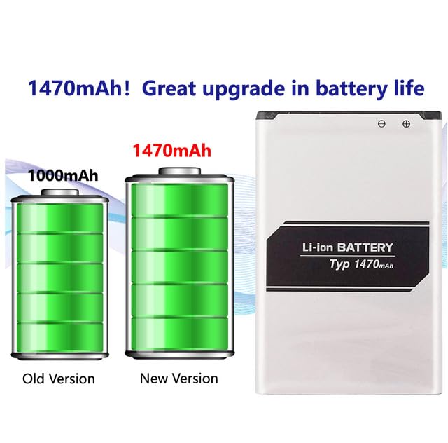 TGXJI Replacement Battery for BL-49H1H, 2025 Upgraded Battery for Exalt LTE UN220, Wine LTE UN220 (US Cellular)
