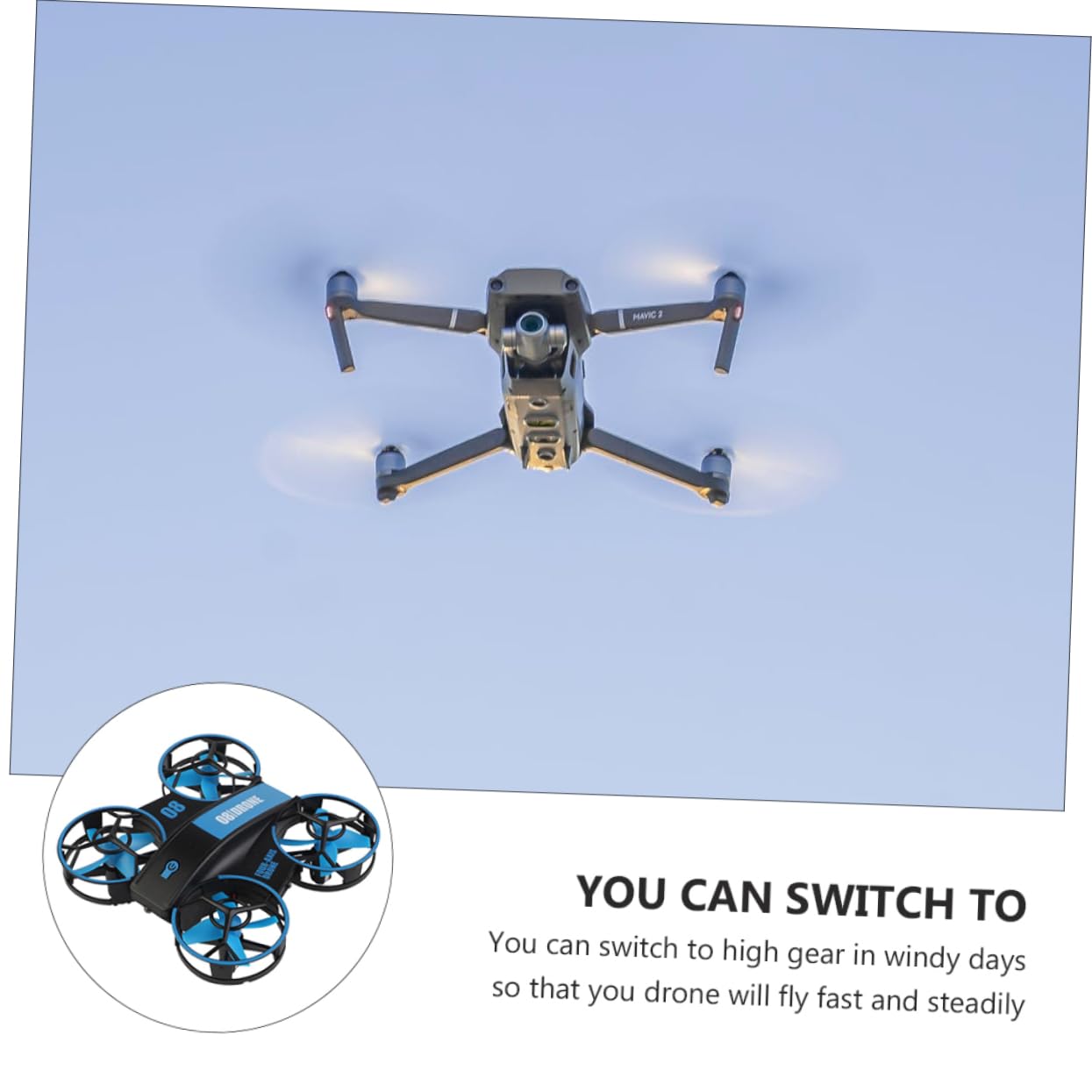 Abaodam Mini Drone Telecomandato Rc Quadcopter Luci Led, Batteria Integrata 3.7v 300mah, Resistente Agli Urti, Materiale Abs, per Giochi al Chiuso e All'aperto