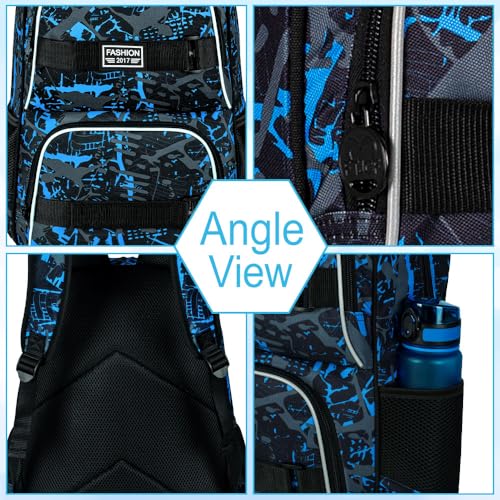 Image of Laptop Backpack, 16 Inch School Bag College Bookbag, Water Resistant Backpacks for Teens Girls Boys Women Men Students