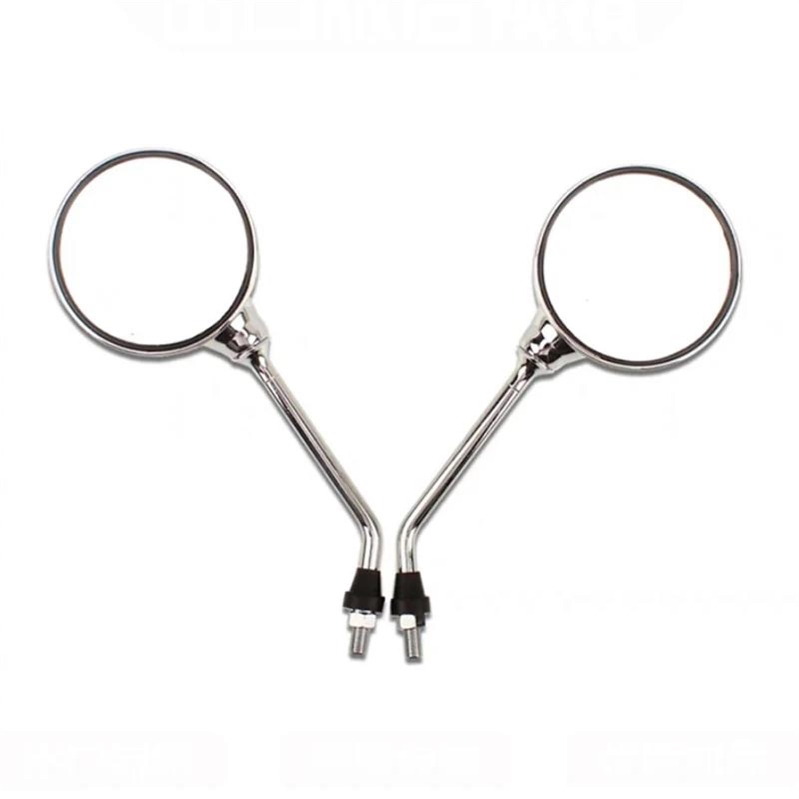 Rétroviseurs latéraux Rétroviseurs De Moto Accessoires 1 Paire Rétroviseur Latéral Rond Rétroviseur Latéral pour Suzuki GSR 600 GSR750 SV650 Rotatif