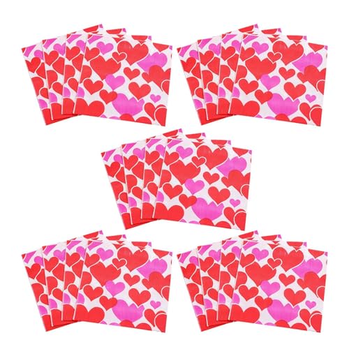 Servilletas de corazón, servilletas de San - Toallas para invitados Servilletas decorativas para la cena - Exquisitas servilletas absorbentes para San, servilletas en forma de corazón para cocina,