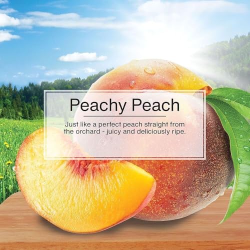 Image of LITTLE TREES Car Air Freshener | Hanging Paper Tree for Home or Car | Peachy Peach | 3 Pack