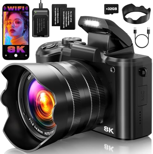 8K Digital Cameras for Photography