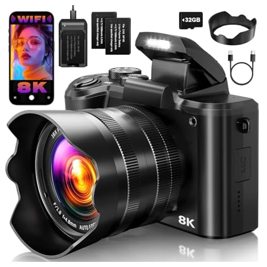 8K Professional Photography Digital Camera