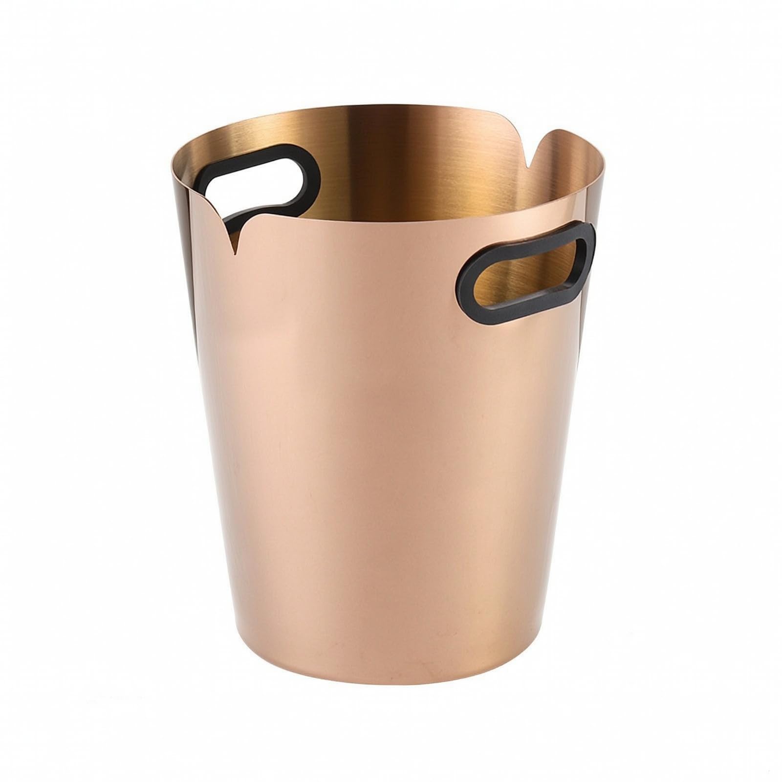 kowaku Secchiello in Acciaio Inox Facile da Pulire Secchiello con Manici Laterali Antiruggine Secchio per Bar, Ristorante, S