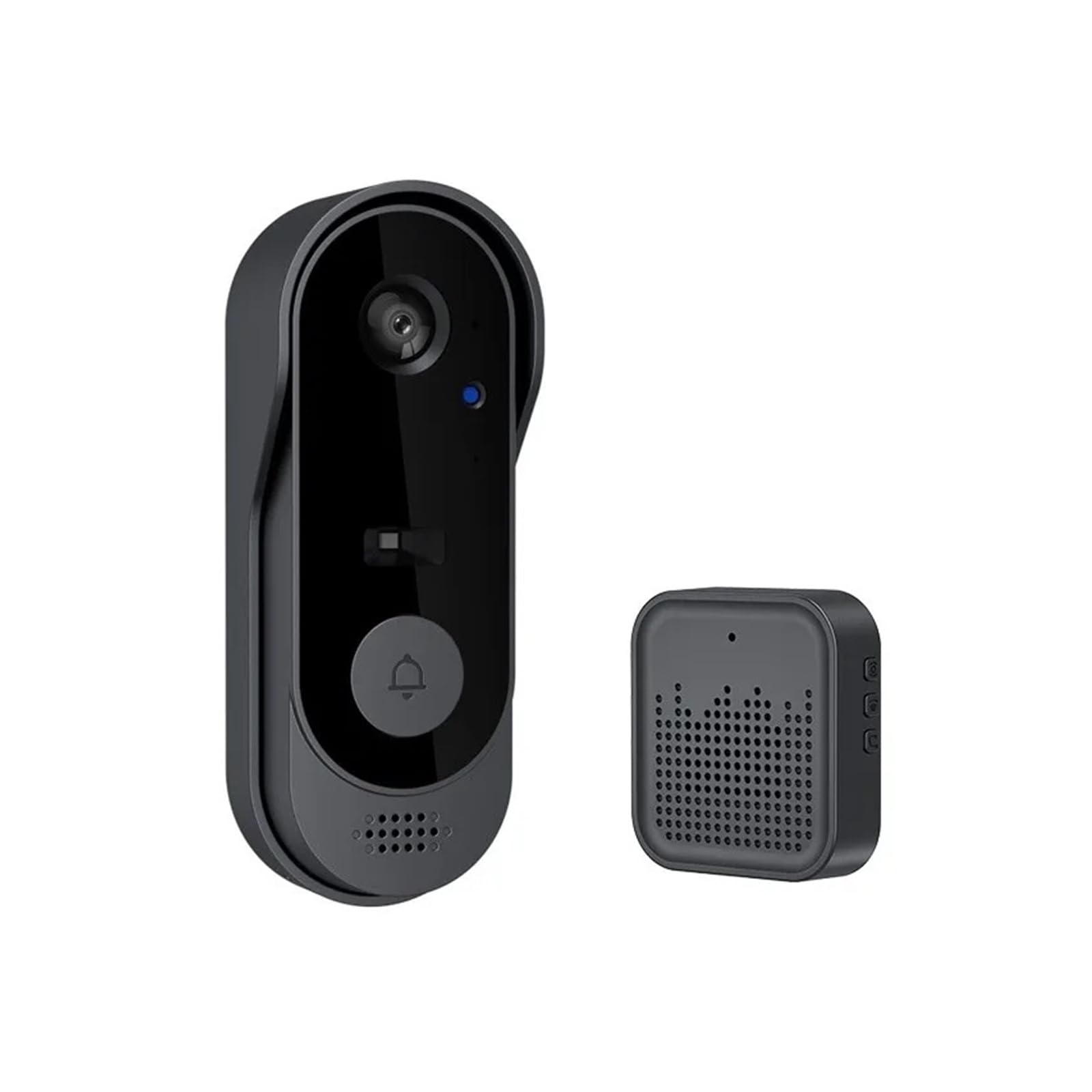 Video Doorbell, Campanello video HD impermeabile senza fili WIFI con telecamera Smart Home(Set A)