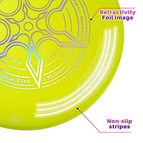 Frisbee Scheibe Indy Dirty Disc 175 g Gelb
