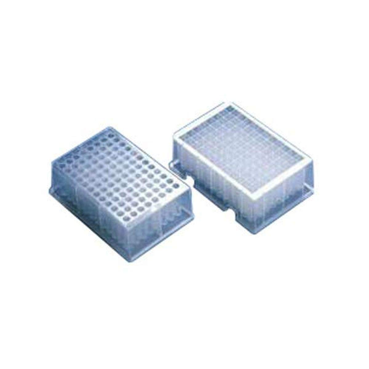 BrandTechScientific M2250 Sealing Mat for 96-Well Deep Well Polypropylene Plate, Pierceable, Sterile (Pack of 50)