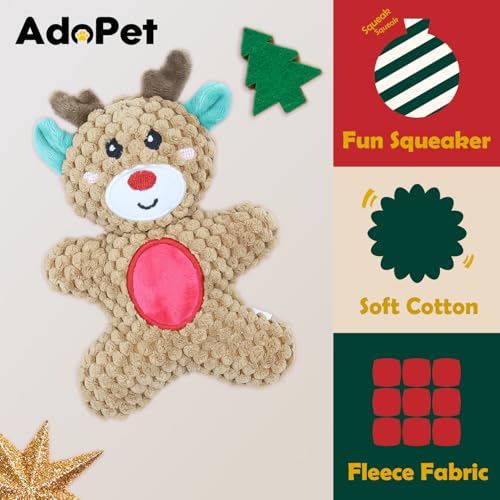 Juguete Mordible Navideño para Perros Pequeños y Medianos miniatura 3