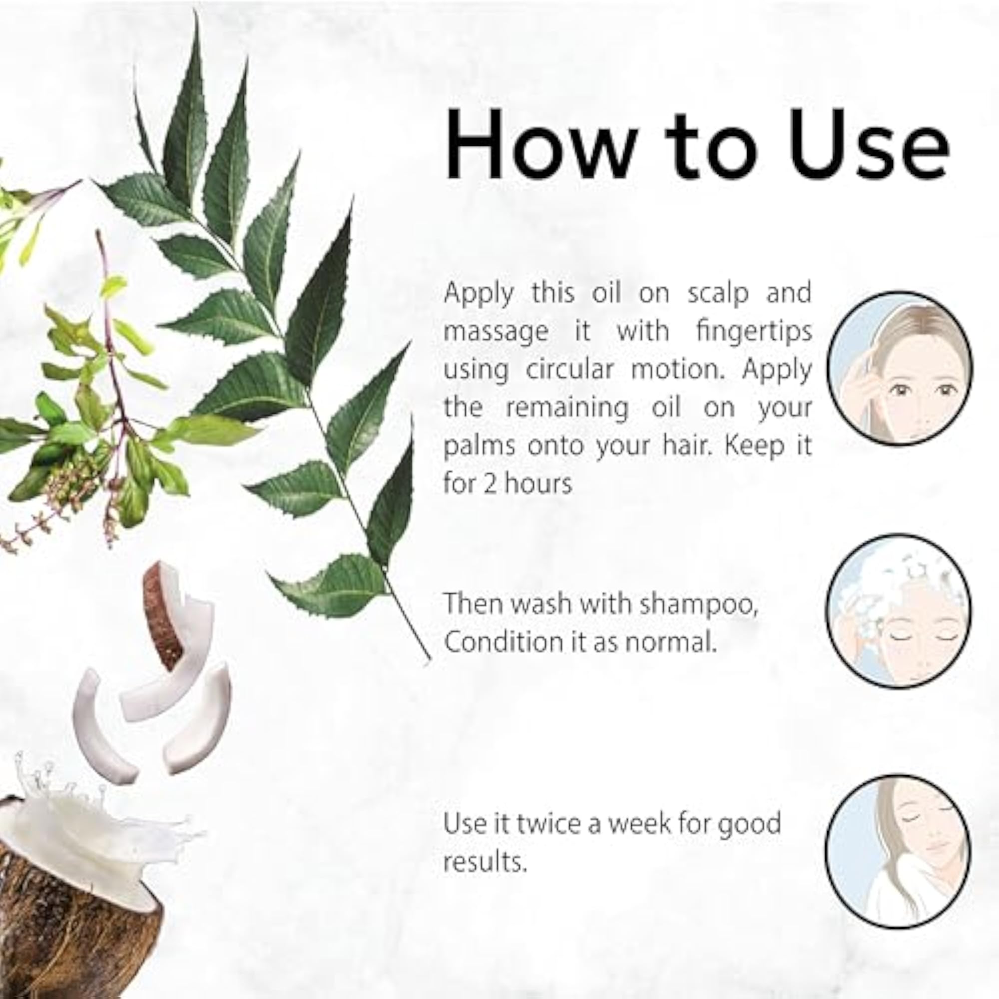 Neem Coconut Oil, 100ml