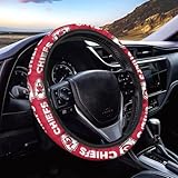 ALTMSTE Steering Wheel Cover for car SUV Truck,Universal Fit 14-15 Inch for Most for Car Accessories for Sports Fans. (for QZ)