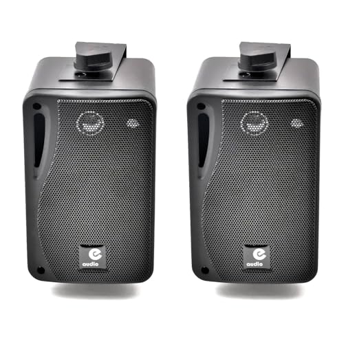 e-audio 3 3-drożne głośniki muzyczne z uchwytami 80 W 4 Ohm