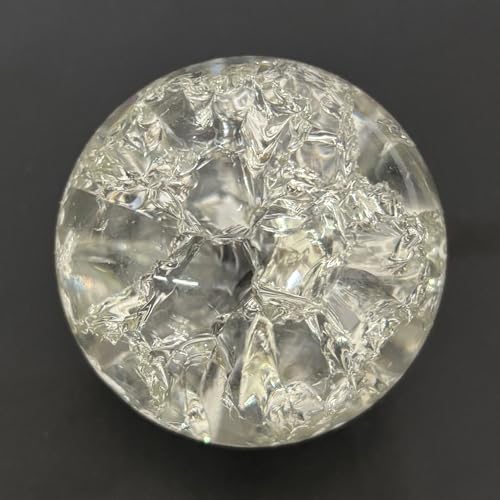 JOINDATAT Feng Shui Ball Glass Balls Crystal Ball for Tabletop Fountain Waterfall 5cm