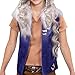 Addison Warewolf Costume, Disney Zombies-2 Outfit, Kids Ware-wolf Outfit, Classic Child Size Small (4-6x), Brown & Purple