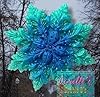 Winter Snowflake Shaped Original 3D Silicone Craft Freshie Mold for Aroma Beads and Other Crafts #5