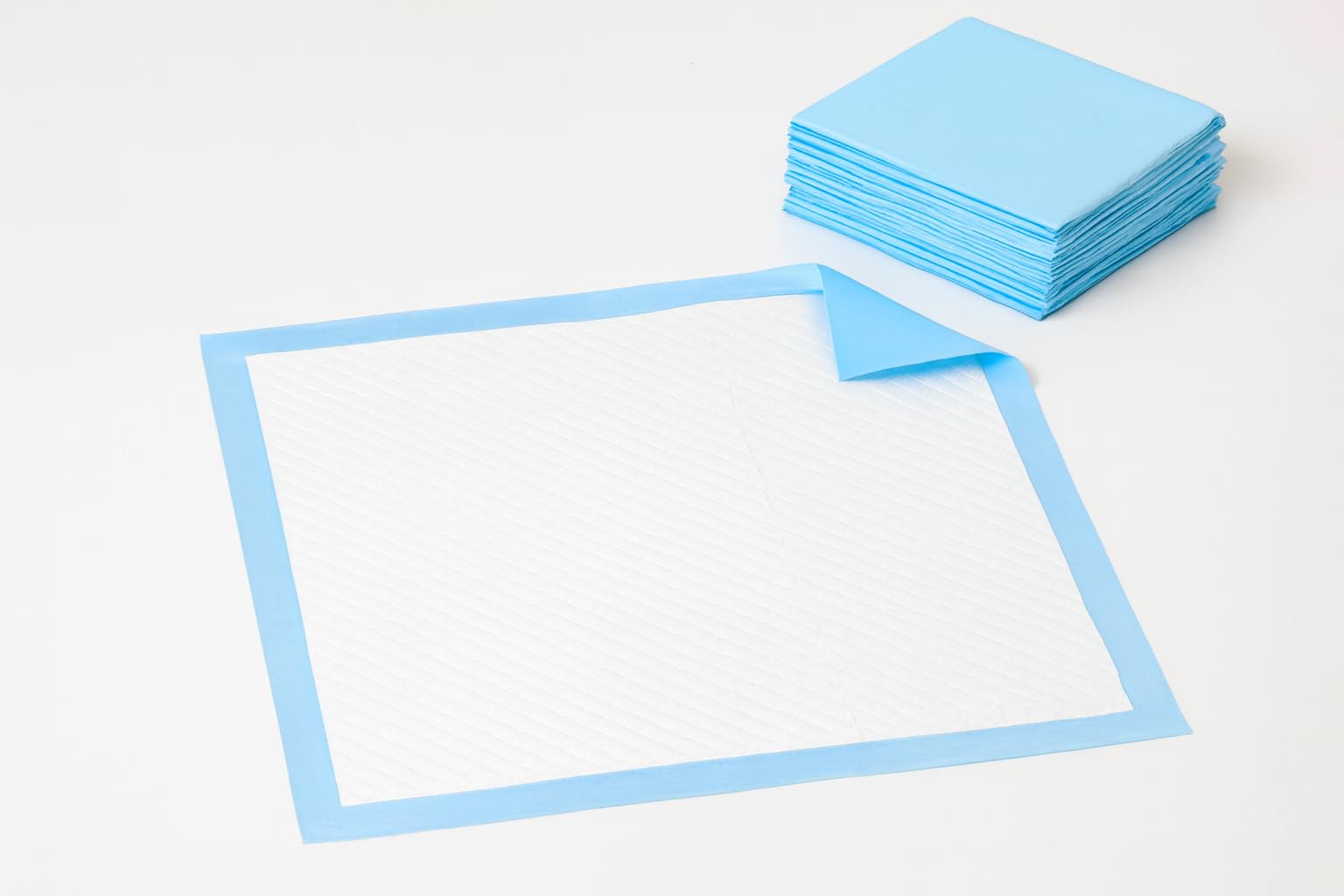 HIDALGO Anti-Slip Disposable Underpads with Floor Gripper Tape | Large 90x60 cm | Heavy Absorption | Waterproof & Super Soft | Elderly Incontinence, Bed & Wheelchair Protection | Pack of 10-image-28