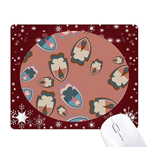 Tapis de souris poissons tropicaux stable pour corriger la glisse